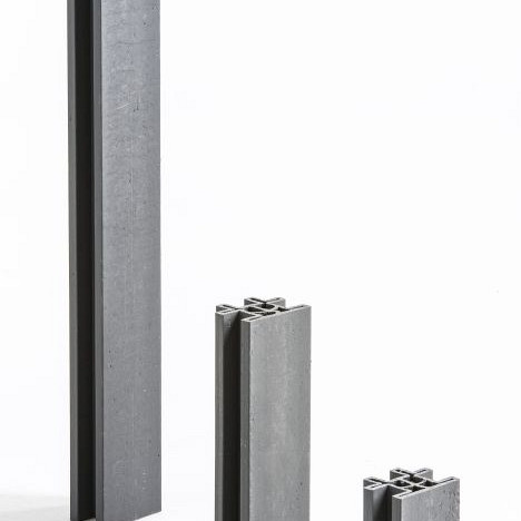 ECOPLANC CONNECT 11,5x15x44 cm Grijs