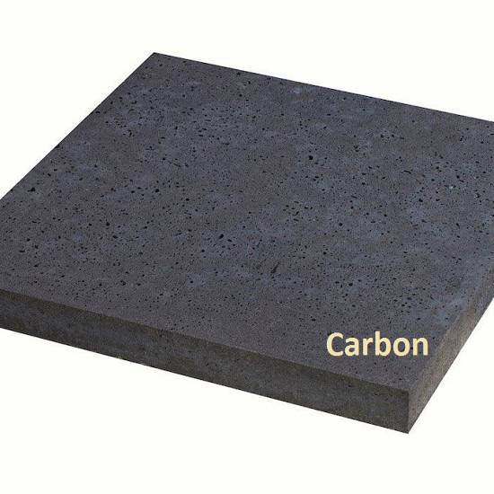 Schellevis Zitelement 200x60x40 cm recht carbon