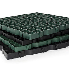 ECCOdal kunststof grastegel 80x80x5 cm groen