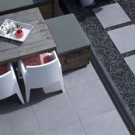 GeoCeramica® 100x100x4 Impasto Grigio