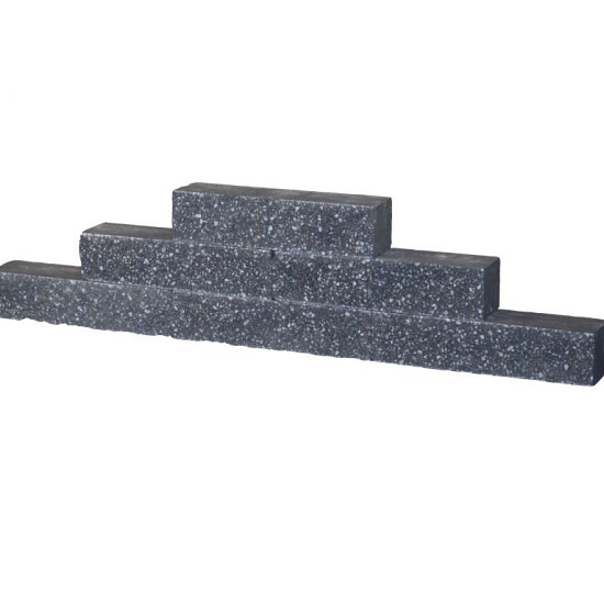 Splitblok Rox 37,7x9x8,9 noors antraciet