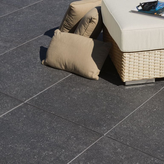 GeoCeramica® Entrée 60x60x4 BB stone Black