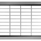 Highline maasrooster verzinkt staal 30/10, L=1000 mm