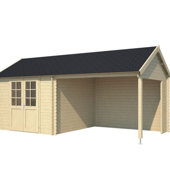 Tuinhuis Fraya 570x275 (bxd) Onbehandeld