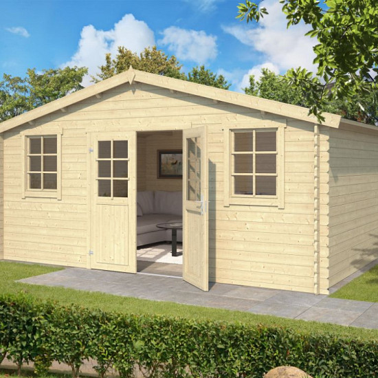 Tuinhuis Udo 300 480x300 (bxd) Onbehandeld