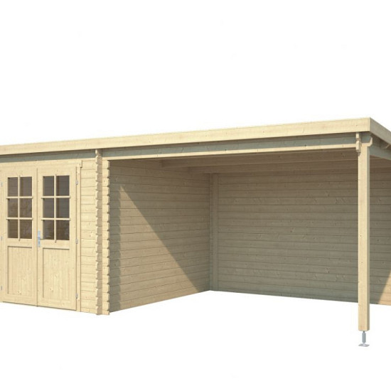 Tuinhuis Sunniva 570x275 (bxd) Onbehandeld