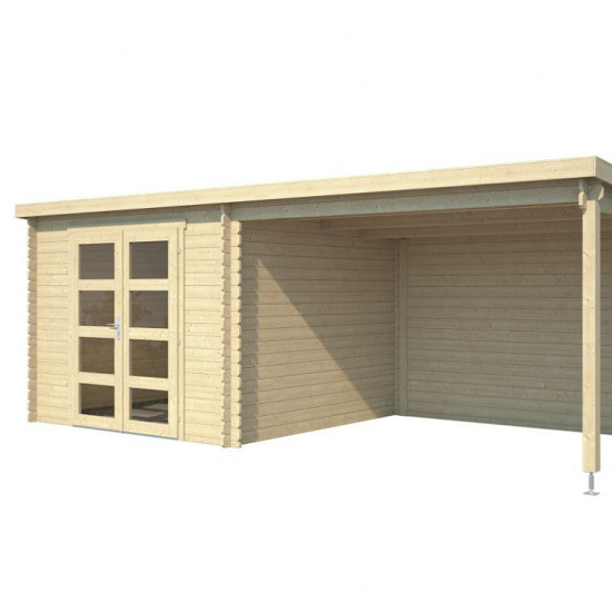 Tuinhuis Manuel 600x275 (bxd) Onbehandeld