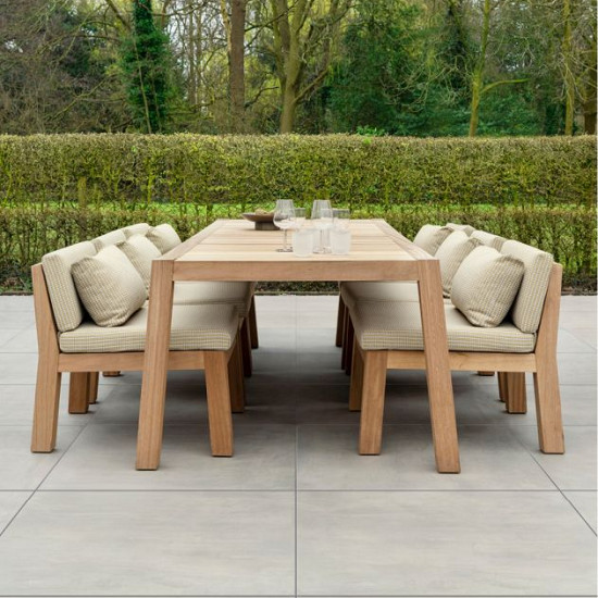 Keramische tegel 90x90x3 cm Piet Boon Outdoor Concrete Smoke