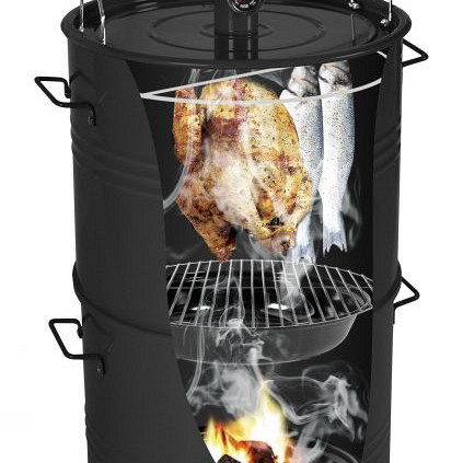 Barrel BBQ 53x50x103 cm
