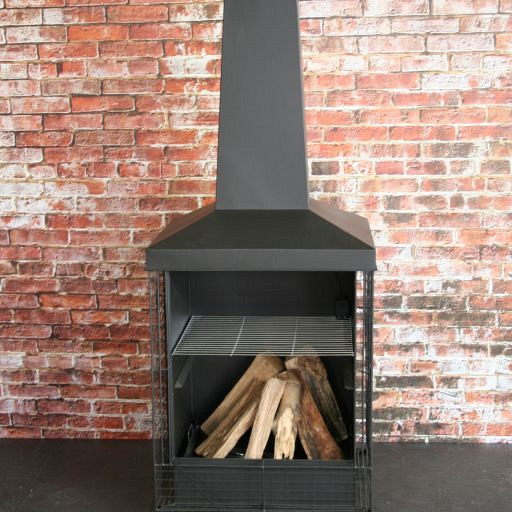 Haard Barny BBQ Firepit XL 63x55x173 cm