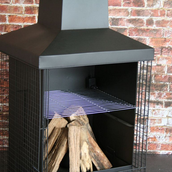 Haard Barny BBQ Firepit XL 63x55x173 cm