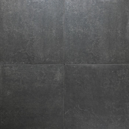 Keramische tegel 60x60x3 cm Tre Sasso Nero gerectificeerd#