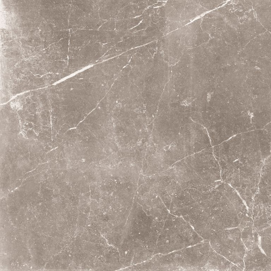 Keramische tegel 90x90x3 cm Solostone Uni Marble warm grey