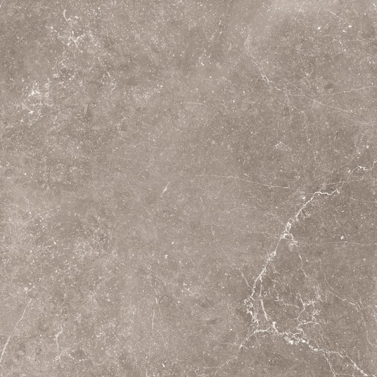 Keramische tegel 90x90x3 cm Solostone Uni Marble warm grey