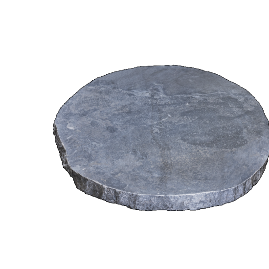 Staptegel Blue moon Ø35x3 cm