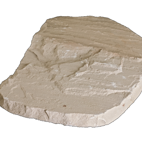Staptegel flagstone Gres beige 25-35 mm dik