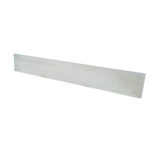 Betonplaat - Enkelzijdig - Glad (184 x 26 x 3,2 cm) - Wit