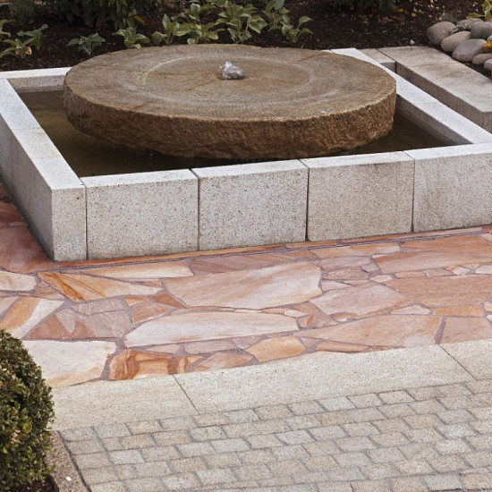 Flagstone Rosso Bologna Extra 2,5-4 cm dik