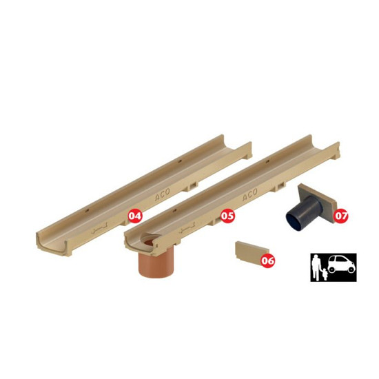 Euroline Eindplaat, H60 blind