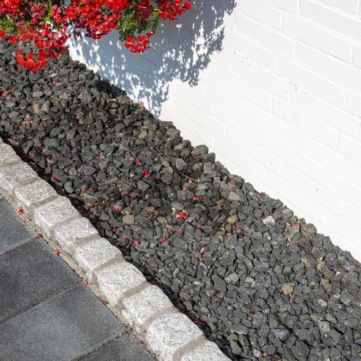 Kinderkop Basalt 15x17 cm in gaasbox