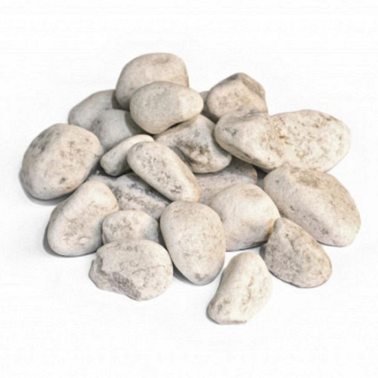 Carrara / marmer rond 40-60 mm (1000 kg)