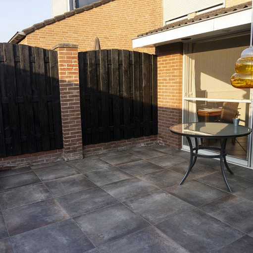 Keramische tegel 60x60x3 cm Tre Copper gerectificeerd#