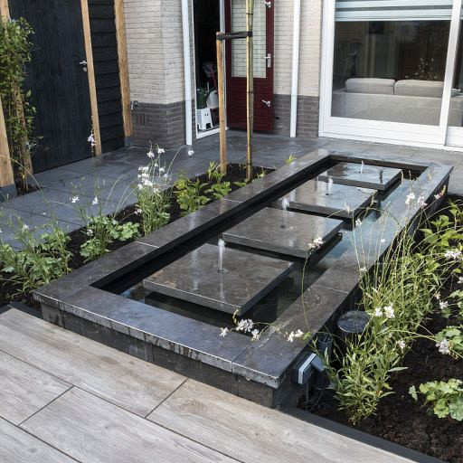 Afdekplaat/vijverrand Blue moon honed linea 100x20x3 - maandprijs