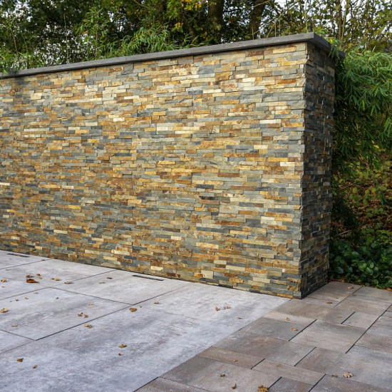 Fixwall Multicolor slate naturel 5-rijen - maandprijs
