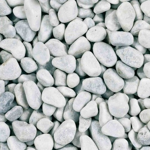 25 kg Carrara / marmer rond 12-16 mm