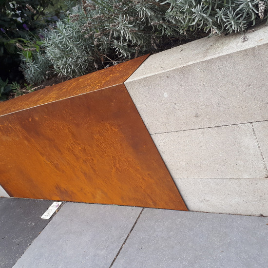 ECCOBorders® | Betotop | Corten (200x15x43cm)