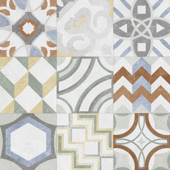 GeoCeramica® topplaat 60x60x1 Porto Mix