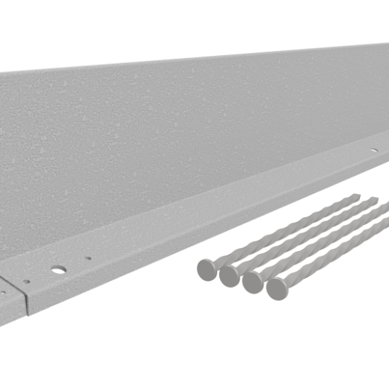 Hardline 150x2200 mm, Gegalvaniseerd incl. 4 grondnagels en verbindingsset