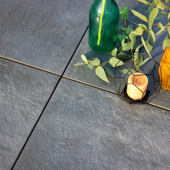Keramische tegel 90x90x3 cm Triagres Hampshire Iron