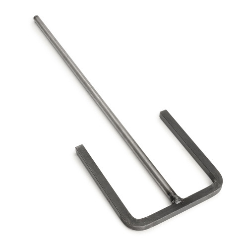 Roerpaddel zwart 162 mm