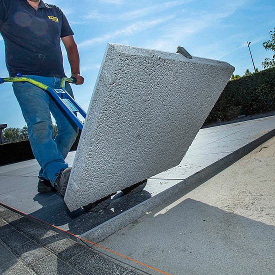 GeoCeramica® 80x80x4 Elios Decoro Tulipani