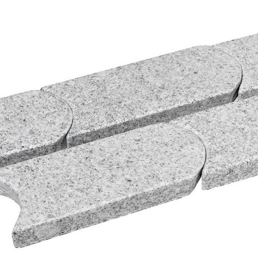 Graskanttegel Graniet 25x10x3 cm