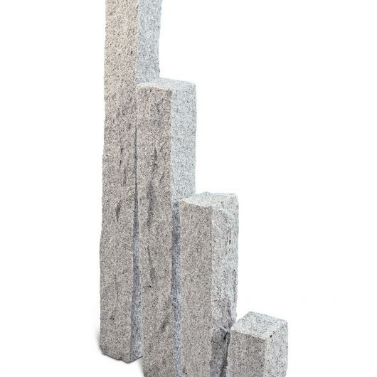 Palissade graniet naturel 50x10x10 cm