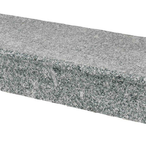 Traptrede stootbord graniet 100x12x2 cm