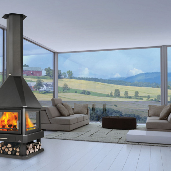 Tuin/Terras Haard Huelva - houtmodel vrijstaand