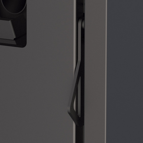 Tuin/Terras Haard Boreal 6 bordaux - pelletmodel vrijstaand