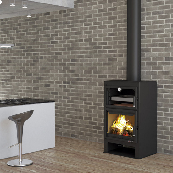 Tuin/Terras Haard Boreal EH 8000 - houtmodel hoek vrijstaand met oven