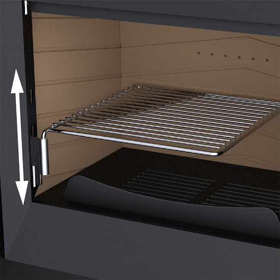 Tuin/Terras Haard Boreal EH 8000 - houtmodel hoek vrijstaand met oven