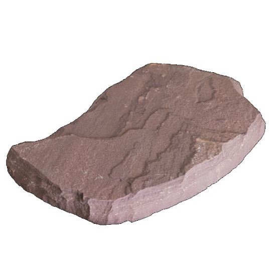 Staptegel flagstone Gres rood 25-35 mm dik