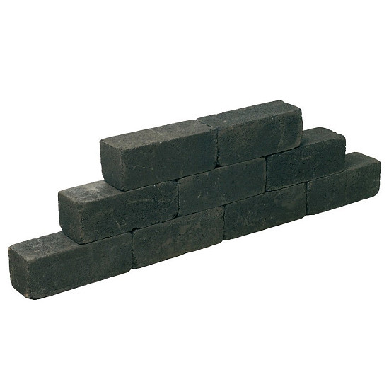 Blockstone Black 15x15x45 cm