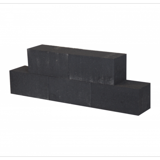Patioblok strak 30x12x10 cm antraciet
