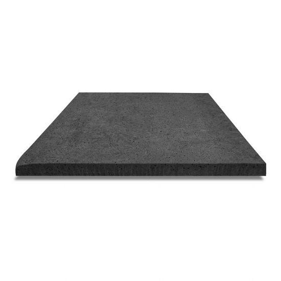 ArtiStone zwembadrand hoekstuk 90 graden 100x100x5 Carbon