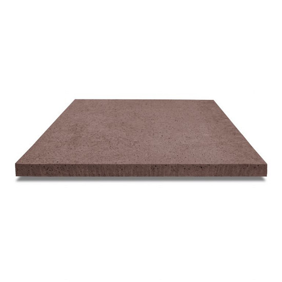 ArtiStone tegel 100x100x5 Roodbruin zonder facet, gewapend