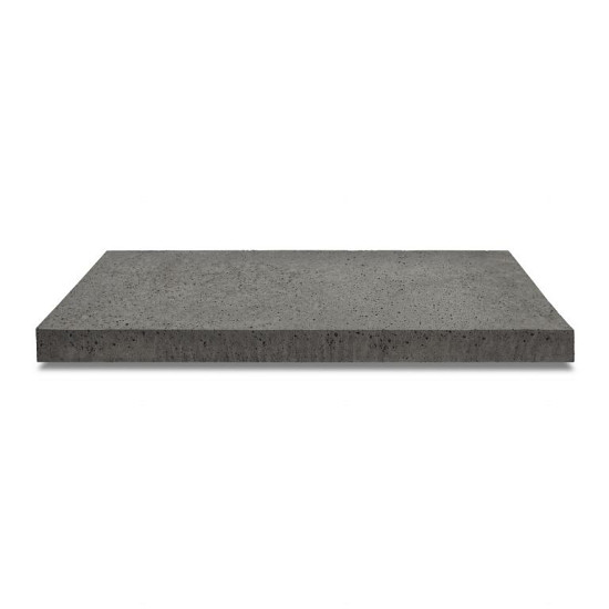 ArtiStone tegel 120x60x7 Antraciet zonder facet, gewapend