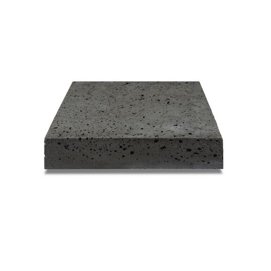 ArtiStone tegel 20x20x5 Carbon zonder facet