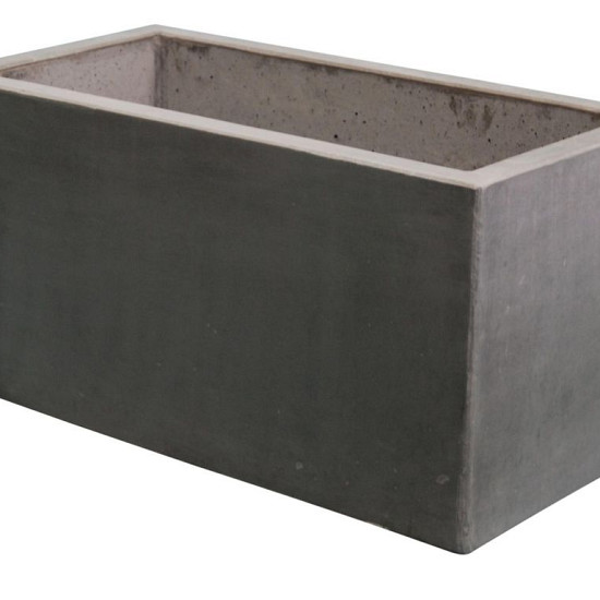 Plantenbak 80x40 H40 Antraciet glad, rechthoek